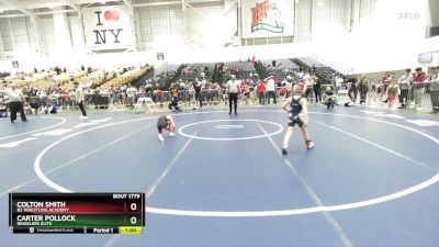 56 lbs Semifinal - Carter Pollock, Brawlers Elite vs Colton Smith, B2 Wrestling Academy