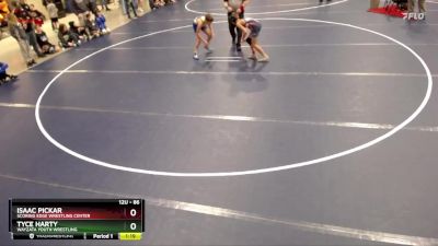 86 lbs Cons. Round 3 - Tyce Harty, Wayzata Youth Wrestling vs Isaac Pickar, Scoring Edge Wrestling Center