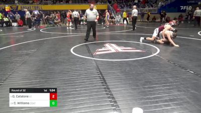 145 lbs Round Of 32 - Dominic Catalone, St. Marys vs Cameron Williams, Central Columbia