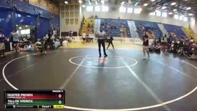 126 lbs Round 5 (8 Team) - Hunter Prosen, Camden Gold vs Tallon Widrick, A`Dale