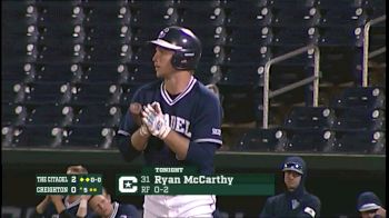 Replay: The Citadel vs Creighton | Apr 1 @ 8 PM