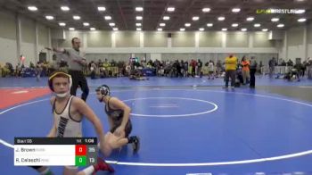 100 lbs Rr Rnd 1 - Jason Brown, Scorpions Dynasty Badboy vs Ryan Celaschi, Team PA Silver (E)