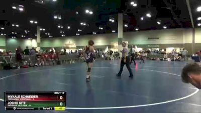 120 lbs Round 4 (6 Team) - Joshie Kite, Michiana Vice-Pink vs Mykale Schneider, Tomahawk Wrestling