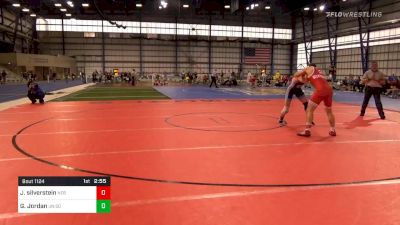 Consolation - Jake Silverstein, Nebraska vs Garrett Jordan, Unattached-South Dakota State University