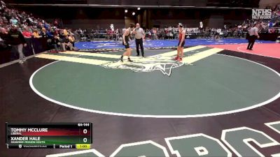 6A-144 lbs Cons. Round 1 - Xander Hale, Shawnee Mission South vs Tommy McClure, Liberal