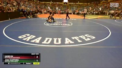 6A - 138 lbs Cons. Round 1 - Josh Dafforn, Witchita-Northwest vs James Bi, Blue Valley Northwest