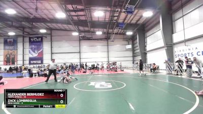 100 lbs Rd# 10- 4:00pm Saturday Final Pool - Zack Lombreglia, Iron Horse vs Alexander Bermudez, Terps Xpress