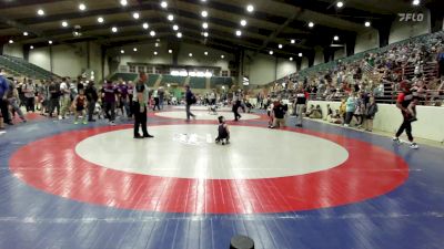 43 lbs Final - Kasen Morris, Backyard Brawlers Wrestling Club vs Easton Figueroa, Tomahawk Wrestling Club