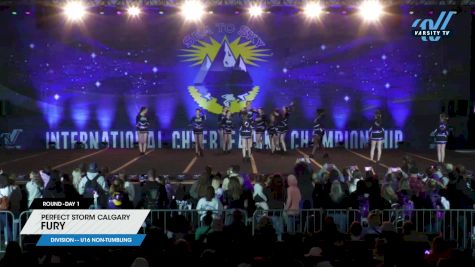 Perfect Storm Calgary - Fury [2024 L2 - U16 Non-Tumbling Day 1] 2024 Sea to Sky International Cheer & Dance Championship
