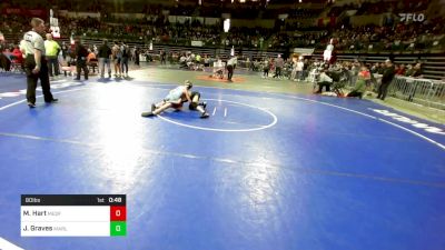 80 lbs Consi Of 16 #2 - Matthew Hart, Medford vs Julian Graves, Marlboro