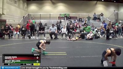 53 lbs Finals (8 Team) - Brady Bellavia, Donahue WA vs Julian Mata, ARES Black