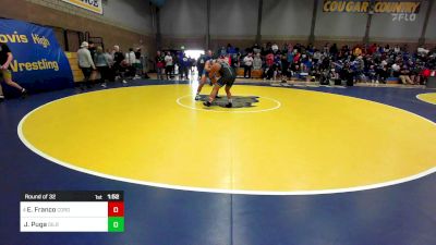 193 lbs Round Of 32 - Eugenio Franco, Corona Del Mar vs Jc Puga, Gilroy