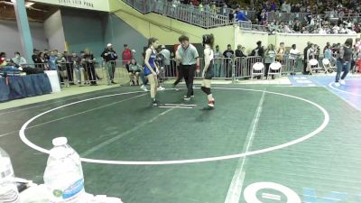 96 lbs Round Of 32 - Addison Gibson, McAlester vs Sasha Williams, Edmond North