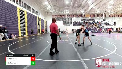 160B Round 4 - Lindson Turner, PINnacle Wrestling vs Tagg Miller, Izzy Style Wrestling