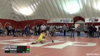 157 3rd Place - Oliver Pierce, Arizona State vs Jake Trujillo, Finger Lakes WC