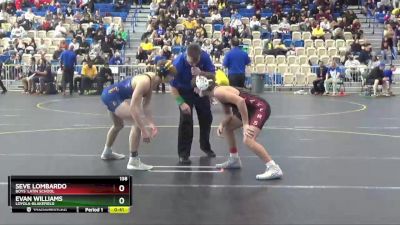 138 lbs 7th Place Match - Seve Lombardo, Boys` Latin School vs Evan Williams, Loyola-Blakefield