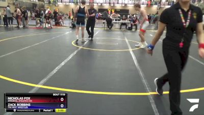 170 lbs Quarterfinal - Nicholas Fox, Immortal Athletics WC vs Zack Robbins, The Best Wrestler