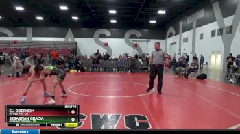 80 lbs Round 3 (8 Team) - Eli Oberheim, M2 RED (PA) vs Sebastian Gracia, Indiana Outlaws