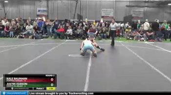 126 lbs Round 2 (8 Team) - Justin Hudson, Dakota Hillbillies vs Kale Baumann, Montana Maroon