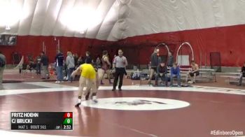 174 Finals - Cj Brucki, Central Michigan vs Fritz Hoehn, Edinboro Unatt