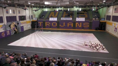 East Lincoln HS A "Denver NC" at 2024 WGI Guard Charlotte Regional