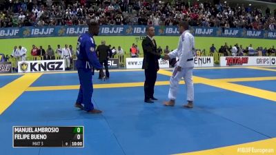 Felipe Bueno vs Nelton Pontes 2016 IBJJF Europeans