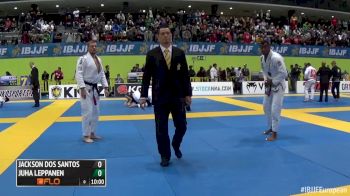 Jackson Sousa vs Juha Leppanen 2016 IBJJF Europeans