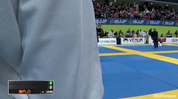 Yago de Souza vs Arturo Espies 2016 IBJJF Europeans