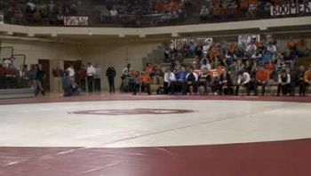 157 lbs college match, Newly Mcspadden, OSU vs Shane Vernon, OU,