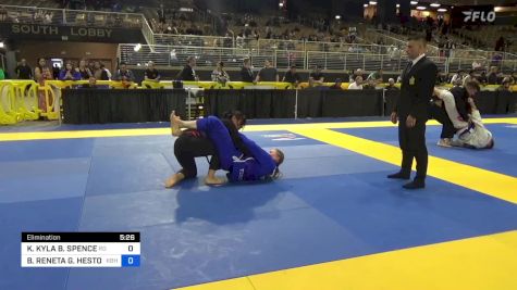 KELSEY KYLA B. SPENCE vs BETHANY RENETA G. HESTON 2024 Pan Jiu Jitsu IBJJF Championship