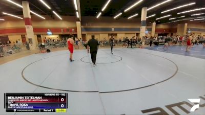 182 lbs Semifinal - Benjamin Teitelman, Corespeed Wrestling - Hutto-Round Rock vs Travis Rosa, Finesse Wrestling Club