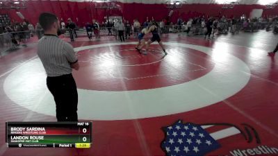 215 lbs 1st Place Match - Landon Rouse, Shakopee Mat Club vs Brody Sardina, Ringers Wrestling Club