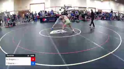 57 kg Rnd Of 64 - Nathan Gregory, Southeastern Wrestling Club vs Troy Guerra, Bulls Wrestling Club