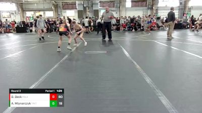 72 lbs Round 3 - Dylan Deck, PA Alliance Black vs Andrew Mlynarczyk, Terps Xtreme