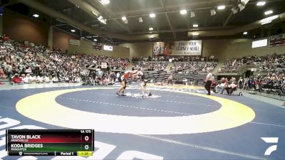 1A 175 lbs 3rd Place Match - Tavon Black, Monticello vs Koda Bridges, Panguitch