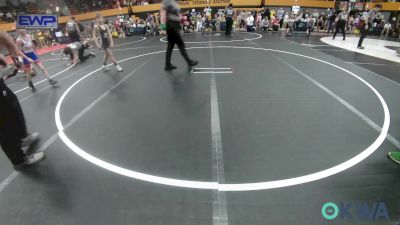 67 lbs Quarterfinal - Jaxx Pauley, Perkins vs Titus Kellogg, Smith Wrestling Academy