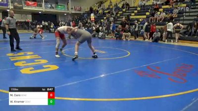 172 lbs Round Of 16 - Matt Caro, General McLane vs Wyatt Kramer, Central Mountain