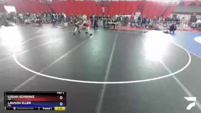 113 lbs Semifinal - Logan Schwanz, MN vs Lawson Eller, MN