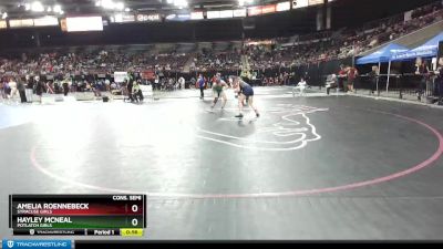 138G Cons. Semi - Amelia Roennebeck, Syracuse Girls vs Hayley McNeal, Potlatch Girls