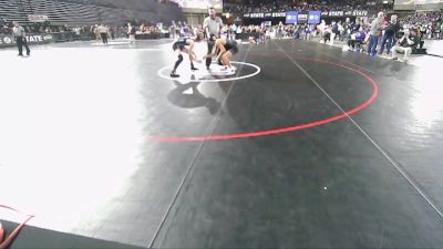 2A 152 lbs Champ. Round 1 - Jake Mathews, North Mason vs Braydon Flinders, Clarkston