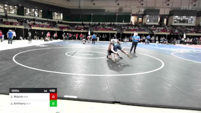 190 lbs Round Of 16 - Johnothan Moore, Montgomery Bell Academy vs Josh Anthony, Blair Academy