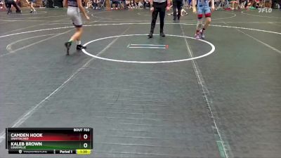 88-92 lbs Quarterfinal - Camden Hook, Unattached vs Kaleb Brown, Louisville