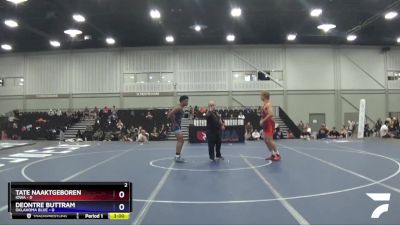 182 lbs Round 1 (8 Team) - Tate Naaktgeboren, Iowa vs Deontre Buttram, Oklahoma Blue