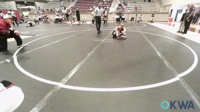 43 lbs Rr Rnd 3 - John MacMunn, Perry Wrestling Academy vs Jenson Sisco, Owasso Takedown Club