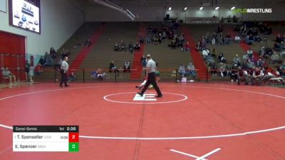 197 lbs Consolation - Tristan Sponseller, Lock Haven University vs Eli Spencer, George Mason University