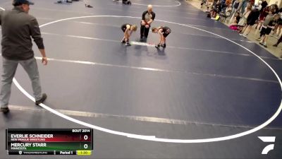 Quarterfinal - Mercury Starr, Minnesota vs Everlie Schneider, New Prague Wrestling