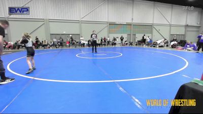 50 lbs Semifinal - Winifred Perry, Mean Girls vs Oakley Waitkus, Eastside Assassins