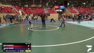 67 lbs 1st Place Match - Levi Charles, IA vs Hayes Daniel, AR