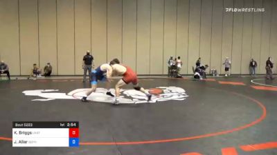 79 kg Prelims - Kyle Briggs, Unattached vs Jake Allar, Gopher Wrestling Club - RTC