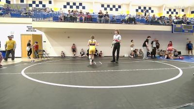 83 lbs Rr Rnd 3 - Athena Cooper, Wagoner Takedown Club vs Caitlin Prock, Vian Wrestling Club